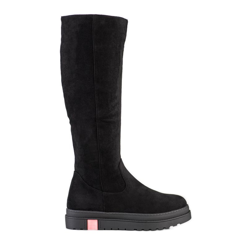 Seastar Suede Platform Saappaat musta