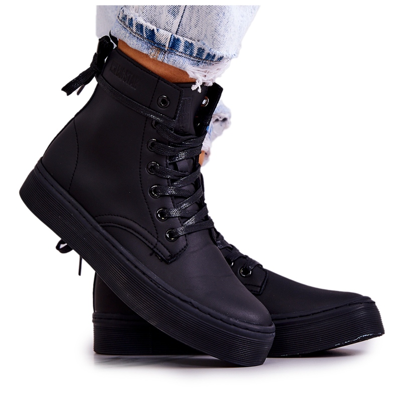 Naisten korkokengät Big Star II274096 Musta