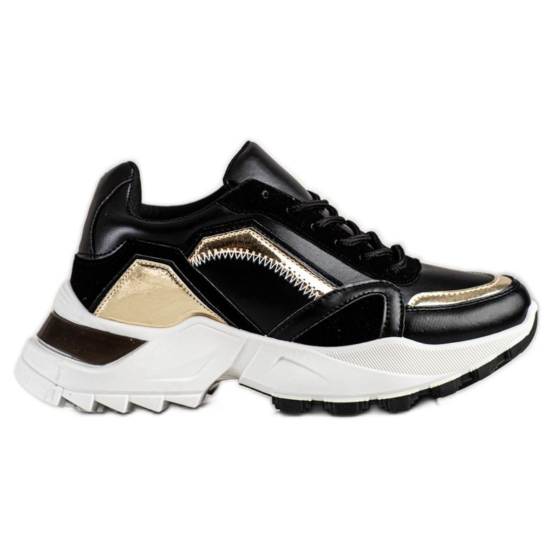 SHELOVET Tyylikkäät lenkkarit musta