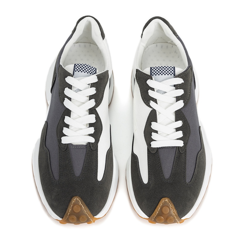 Miesten harmaat urheilukengät Pacheco -lenkkarit