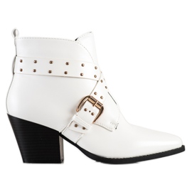 Lucky Shoes Rock saappaat postissa valkoinen