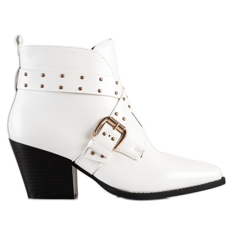 Lucky Shoes Rock saappaat postissa valkoinen