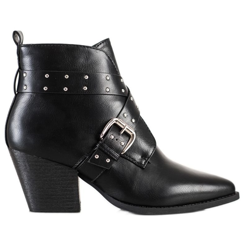 Lucky Shoes Rock saappaat postissa musta