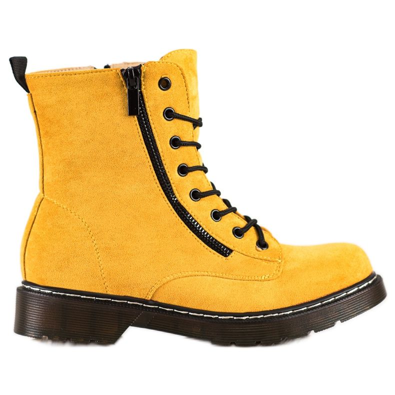 SHELOVET Keltaiset ankkurit koristeellisella vetoketjulla keltainen