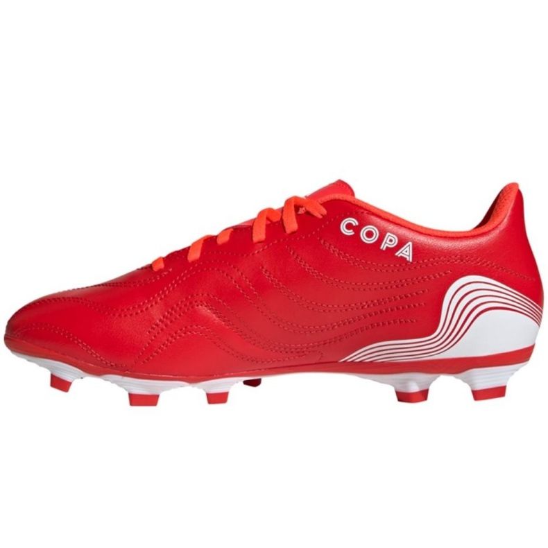 Adidas Copa Sense.4 FxG M FY6183 jalkapallokengät punainen punainen