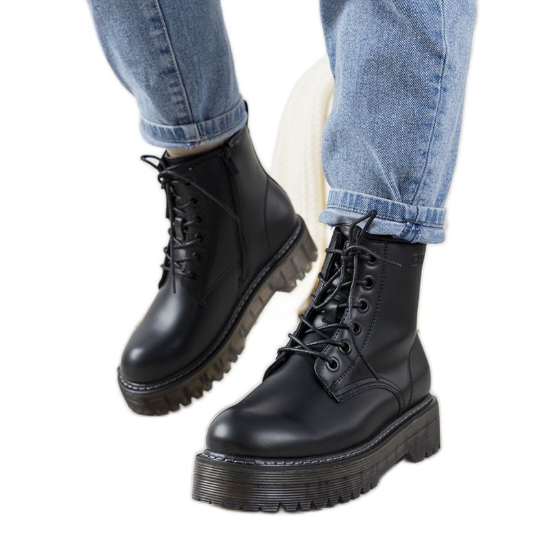 Mustat naisten saappaat Big Star Lozanolta