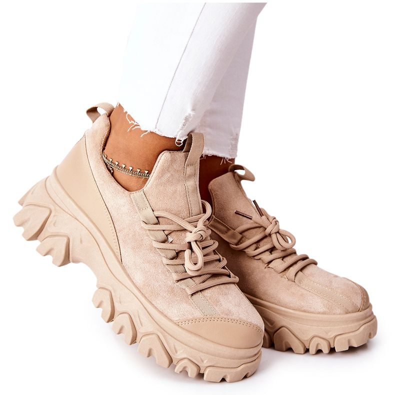 PS1 Naisten urheilukengät Beige Miles