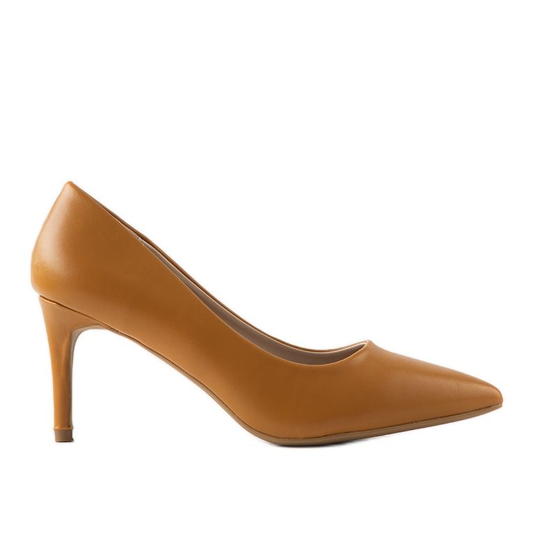 Klassiset kamelipumput Isla -kantapäässä ruskea