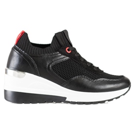 SHELOVET Mesh-lenkkarit musta