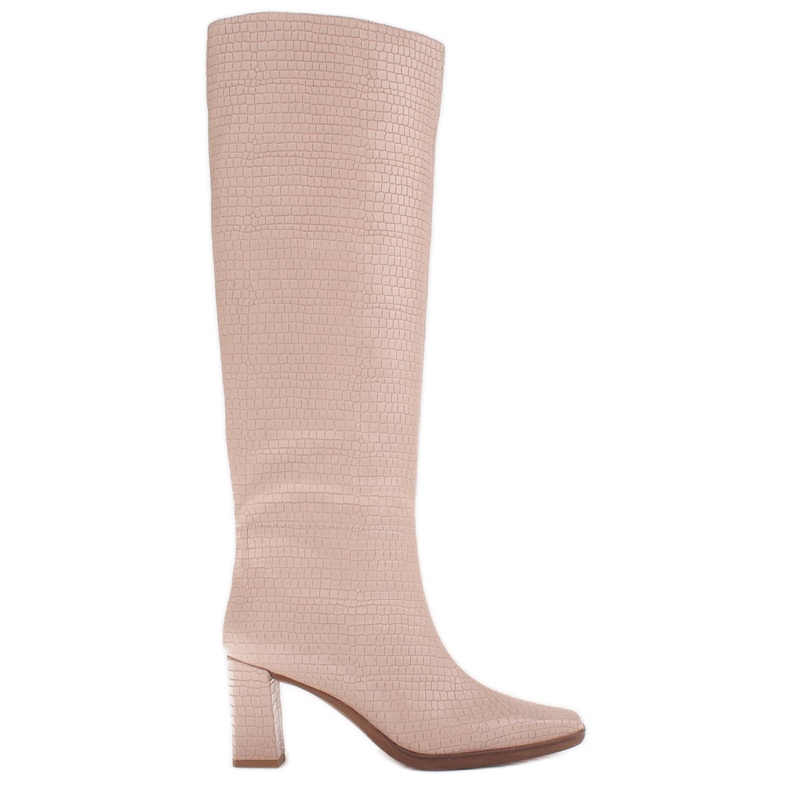 Marco Shoes Korkokengät, joissa on tavallinen päällinen beige