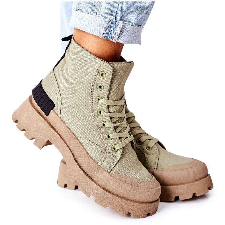 PS1 Naisten saappaat Green Any One vihreä