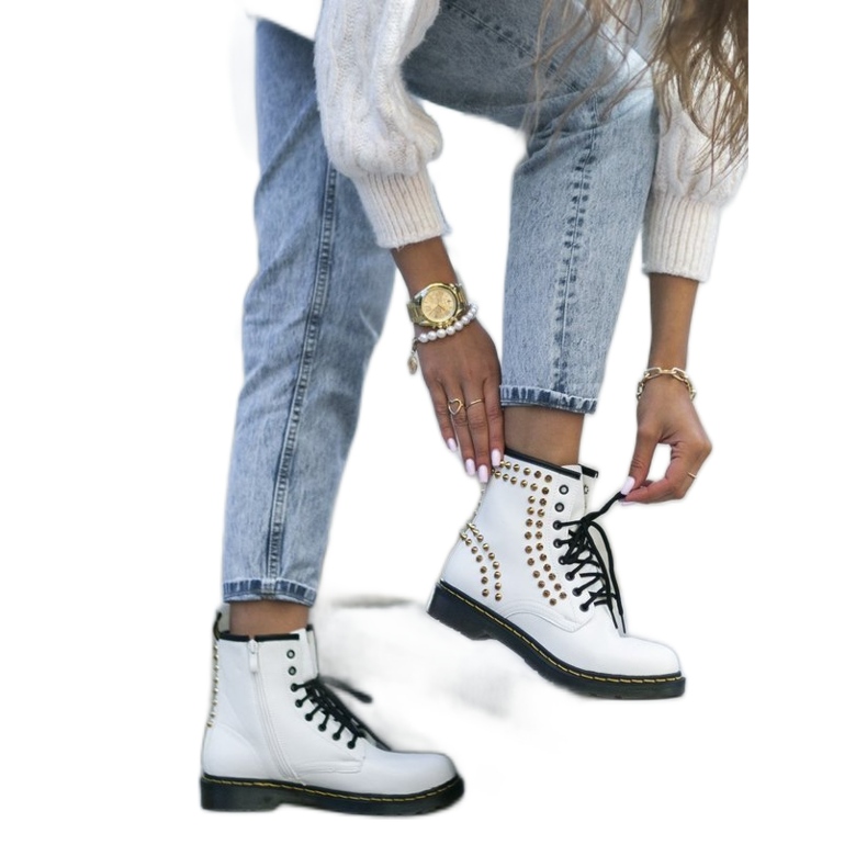 Valkoiset Marten -nastatut laukut valkoinen