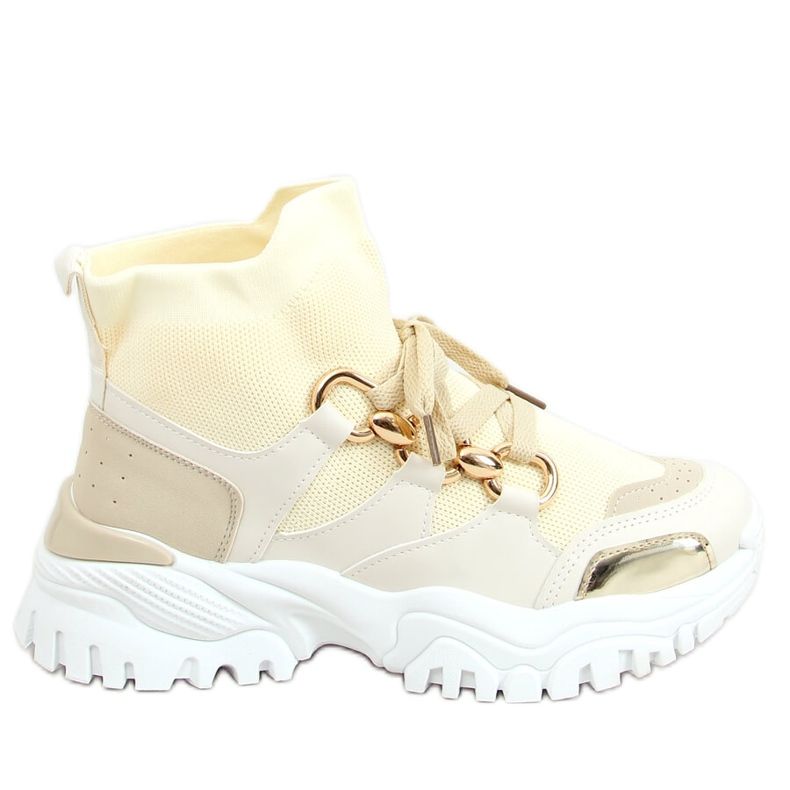 Beige 85-736 Beige sukat urheilukengät