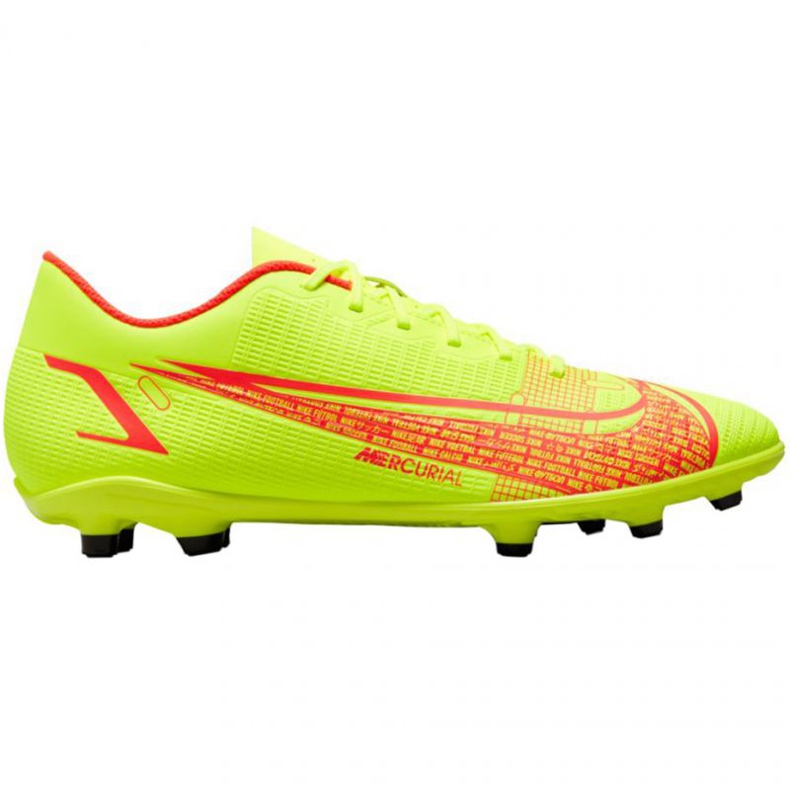 Nike Mercurial Vapor 14 Club FG / MG M CU5692 760 jalkapallokengät keltainen keltainen