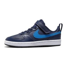 Nike Court Borough Low 2 (PSV) Jr BQ5451-403 kengät tummansininen vaaleanpunainen