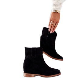 PG1 Mustat polon mokkanahkakengät