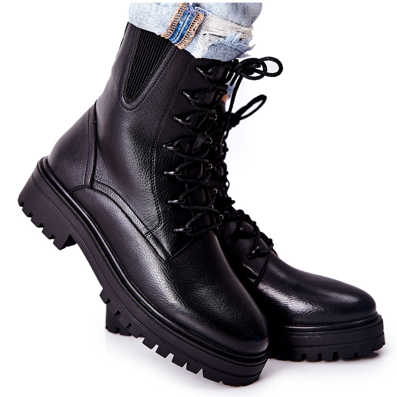 Saappaat Työntekijät Eristetty Sergio Leone Musta TR756