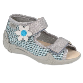 Befado keltaiset lasten kengät 342P023 sininen