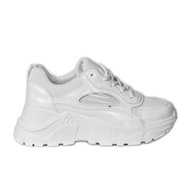 Valkoiset lenkkarit Serena -alustalla valkoinen