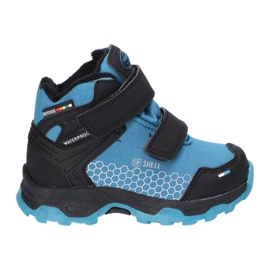 American Club Softshell Sports -pojat HL33/21 sininen-mustalla kalvolla