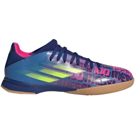 Adidas X Speedflow Messi.3 In Jr FY6901 jalkapallokengät monivärinen sininen