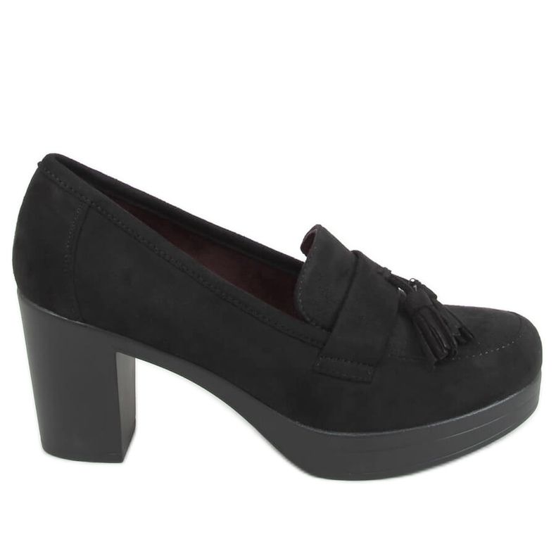 Pumput pylväässä ja korissa musta 8B817 Musta