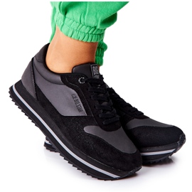 Urheilukengät Memory Foam Big Star II274217 Musta