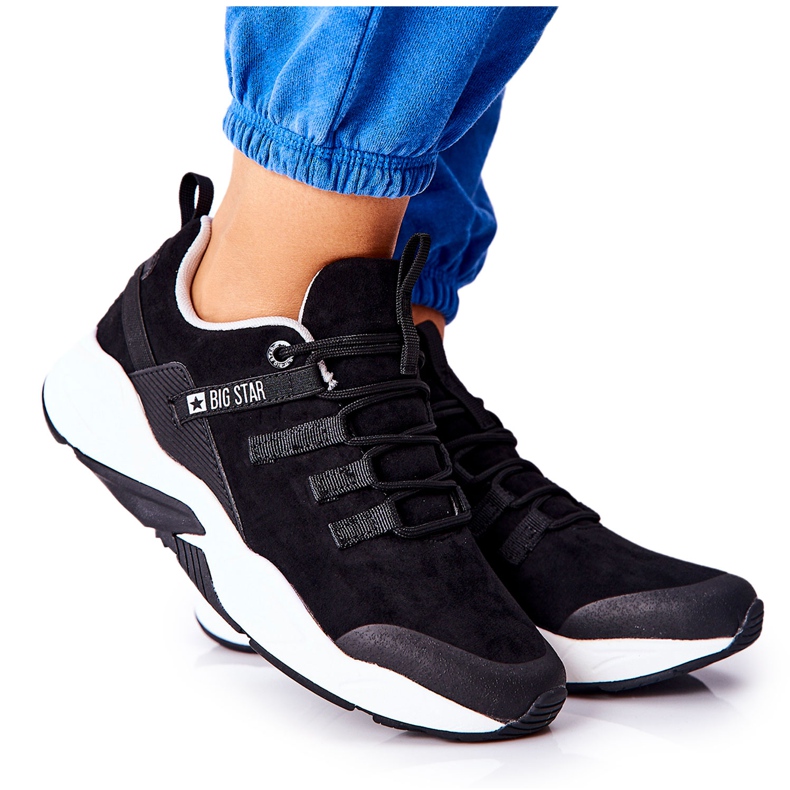 Urheilukengät Memory Foam Big Star II274257 Musta