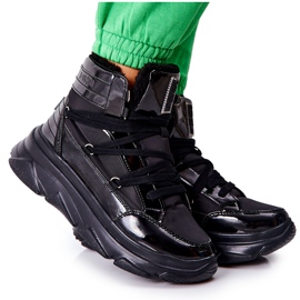 Lämpimät lumisaappaat Big Star II274311 Musta