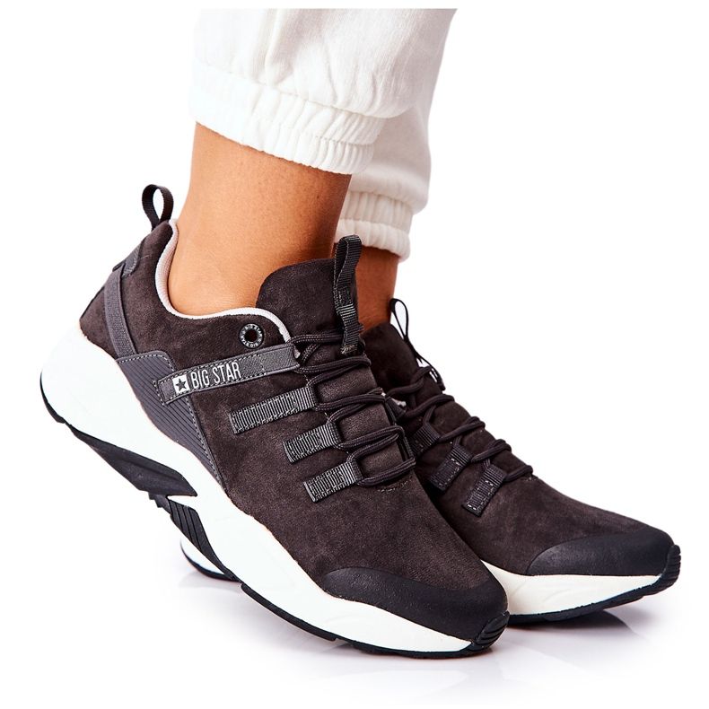 Urheilukengät Memory Foam Big Star II274255 Harmaa