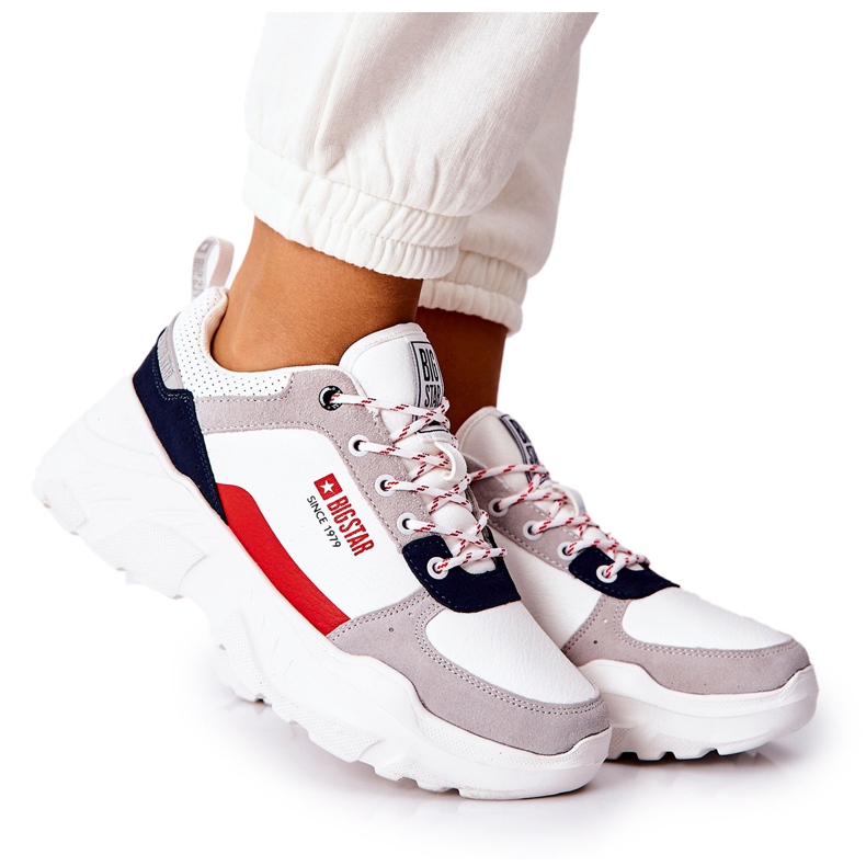 Urheilukengät Big Star II274283 Valkoinen