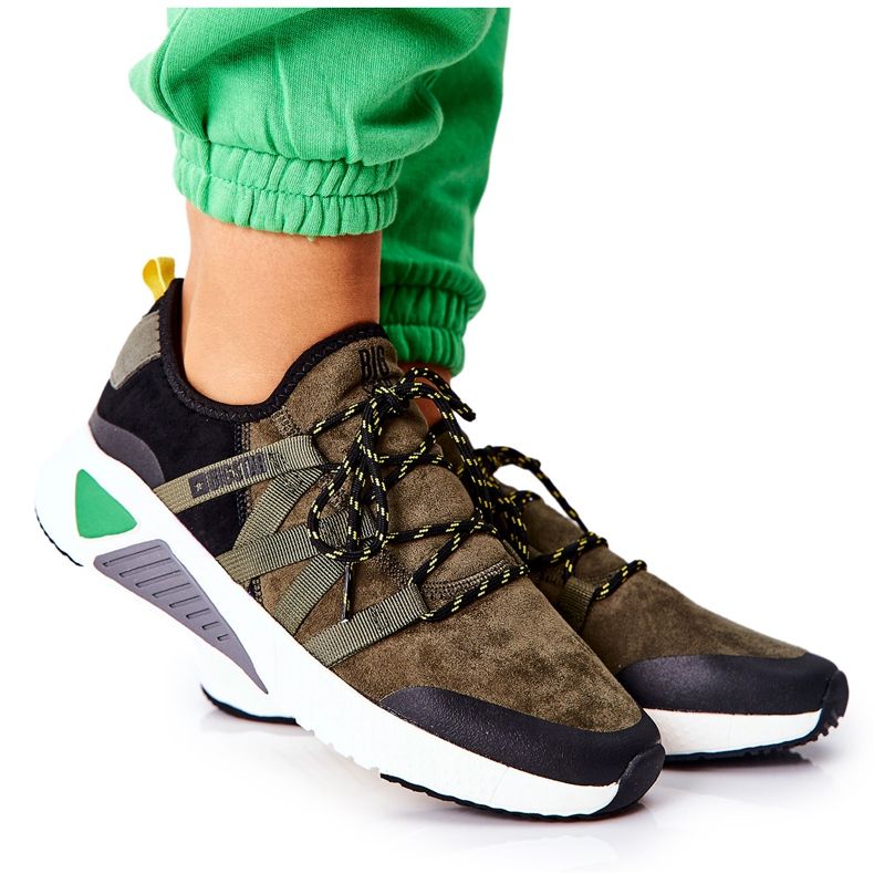 Urheilukengät Memory Foam Big Star II274308 Khaki musta