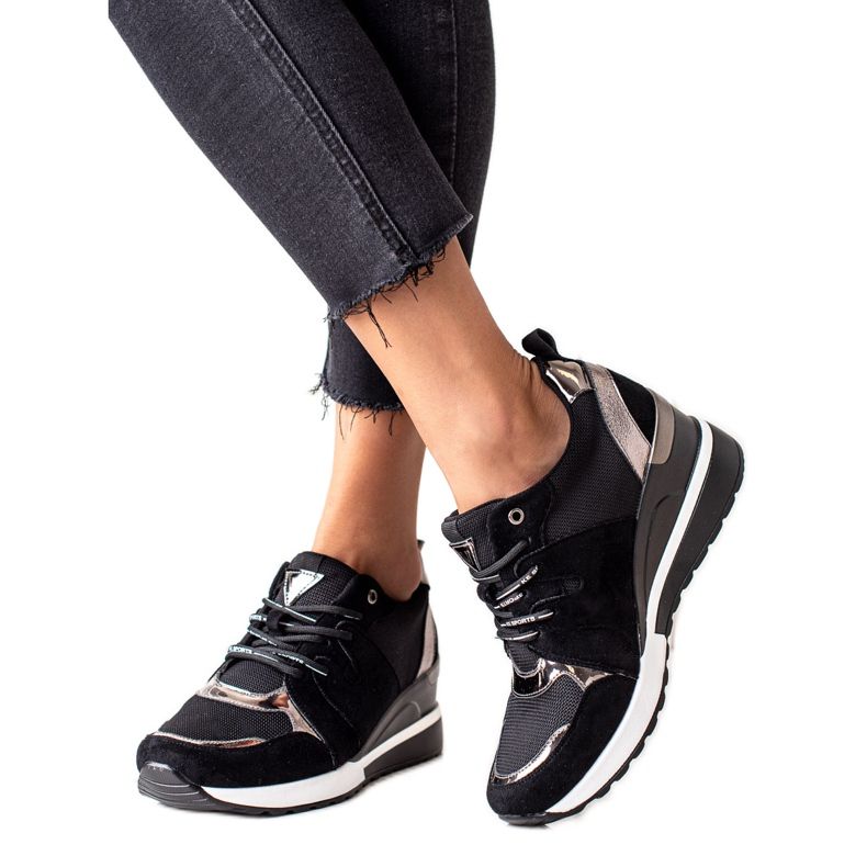 Mustat VINCEZA -kiilakengät