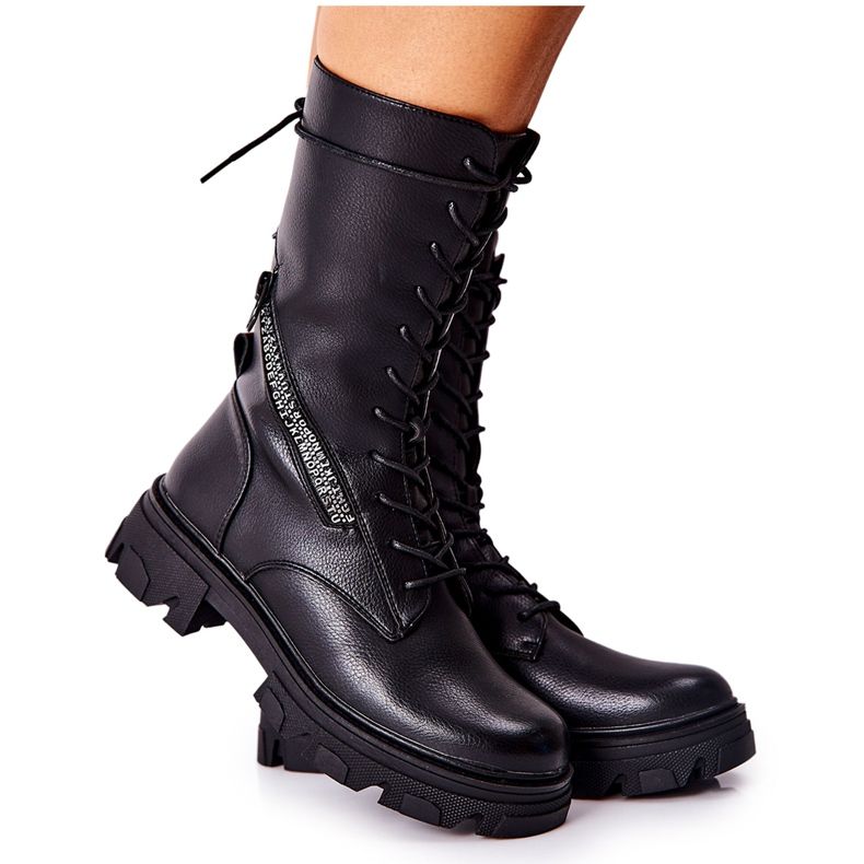 Musta saappaat Glany Sergio Leone TR747 musta