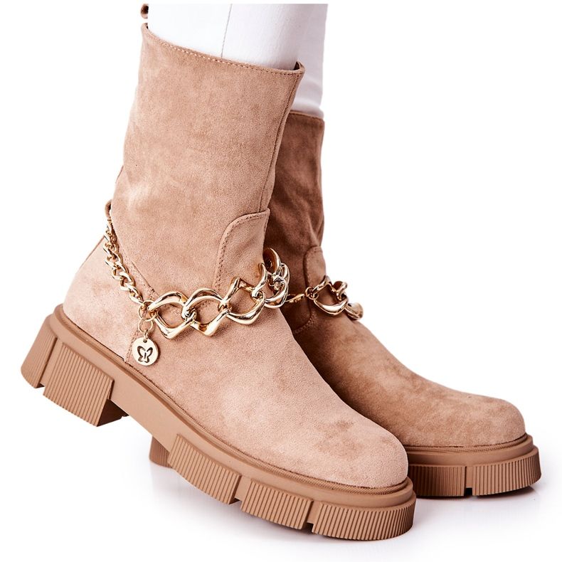 FB2 Mokkanaappaat Työntekijät Beige Hellio