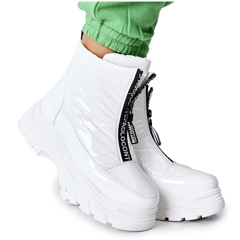 Vinceza Naisten trappers -saappaat Valkoinen Echowen