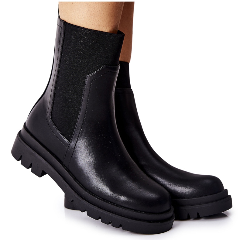 Vinceza Naisten lämpimät saappaat Musta Nikiera