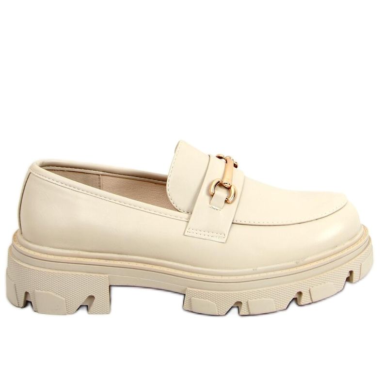 Loaferit paksulla pohjalla YY11 Beige