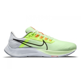 Nike Air Zoom Pegasus 38 M CW7356-700 juoksukenkä valkoinen vihreä