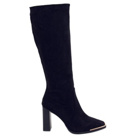 Clara Black mokkanahkakengät musta