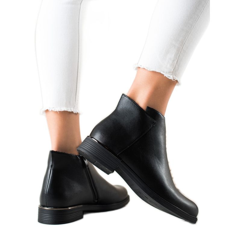 Sergio Leonen klassiset eristetyt saappaat musta