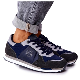 Urheilukengät Big Star GG274A056 Navy Blue-Grey tummansininen harmaa