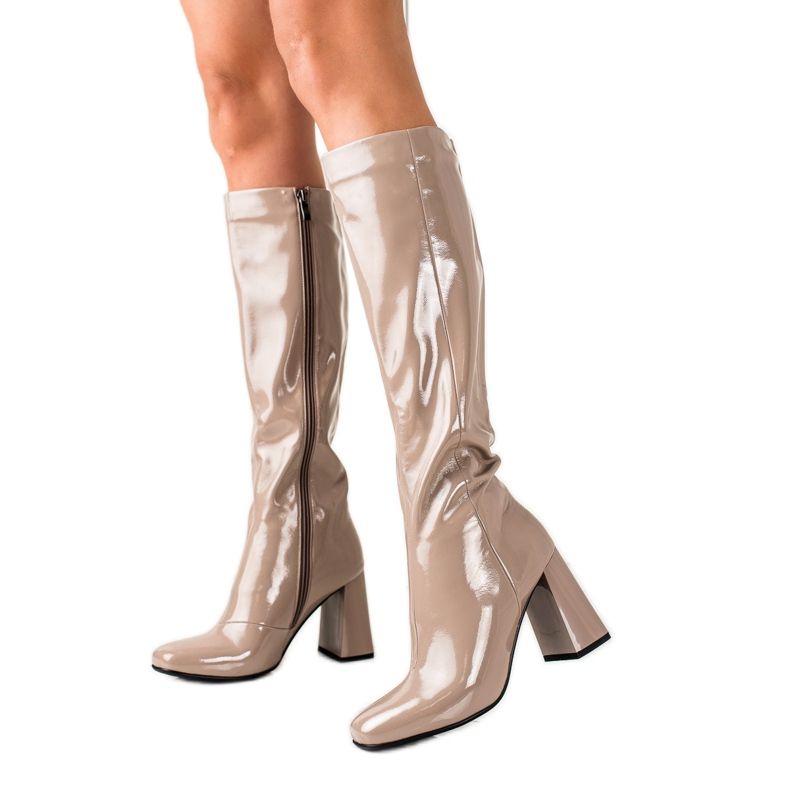 S. BARSKI Hohtavat korkokengät S.BARSKI beige