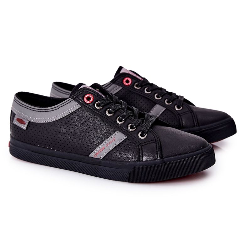 Miesten lenkkarit Cross Jeans II1R4004C Musta