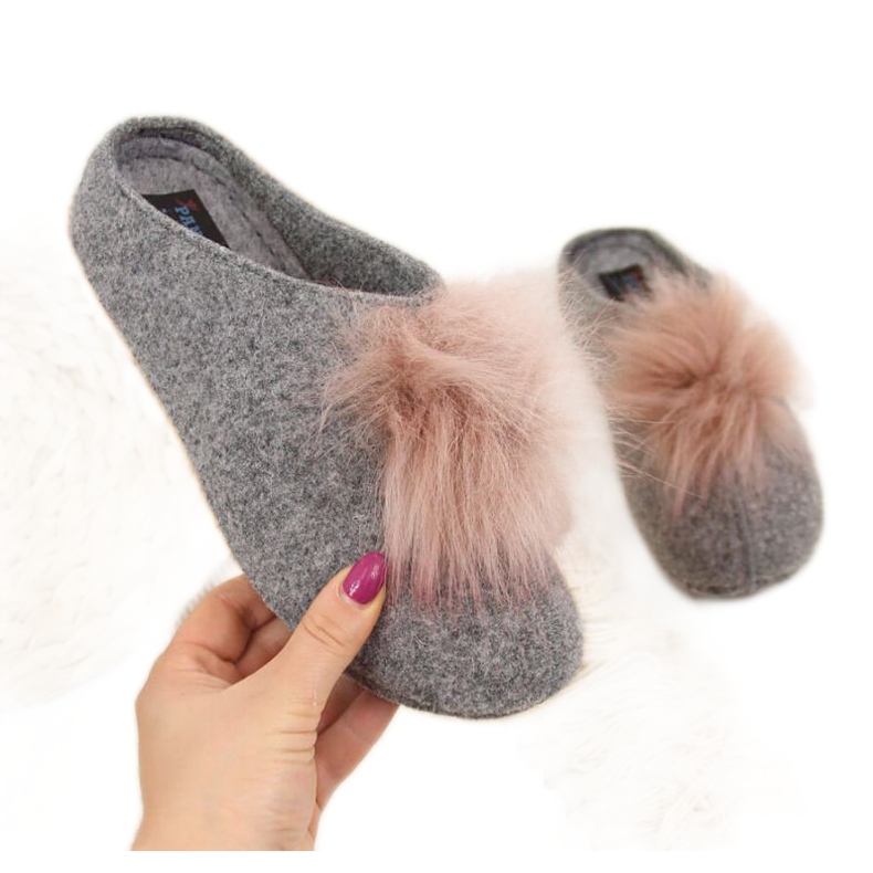 Panto Fino tossut W INT1626B harmaa