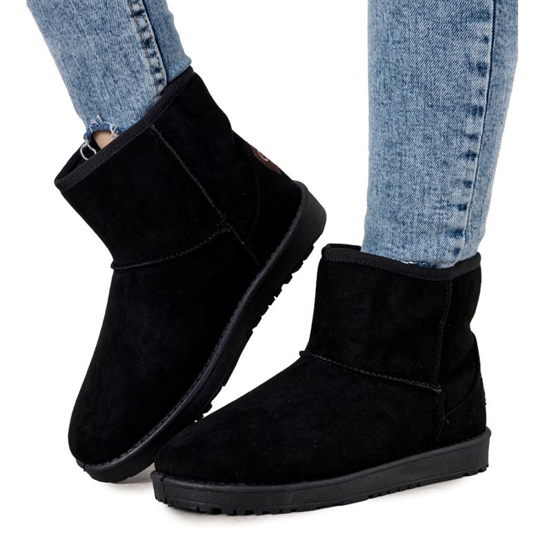 BM Nannan mustat naisten lumisaappaat