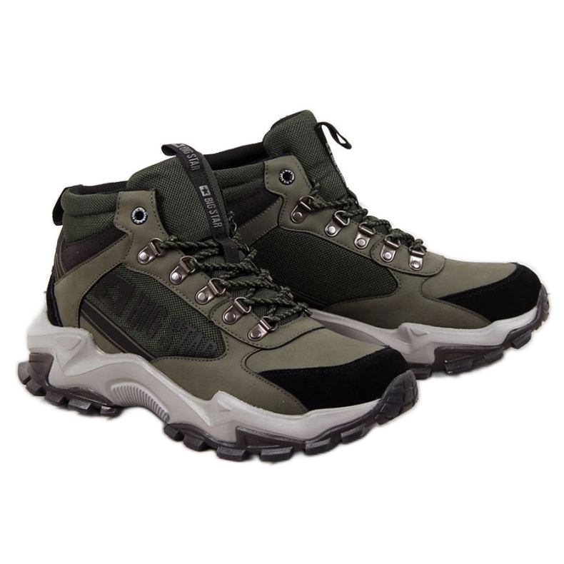 Big Star M INT1625A khakkisaappaat vihreä