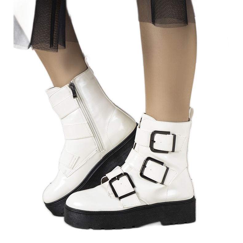 Austin valkoiset nilkkurit valkoinen