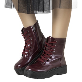 Jeanne maroon saappaat klaretti