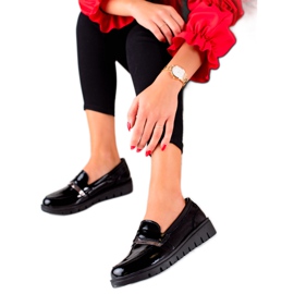 Filippo Mukavat nahkakengät musta